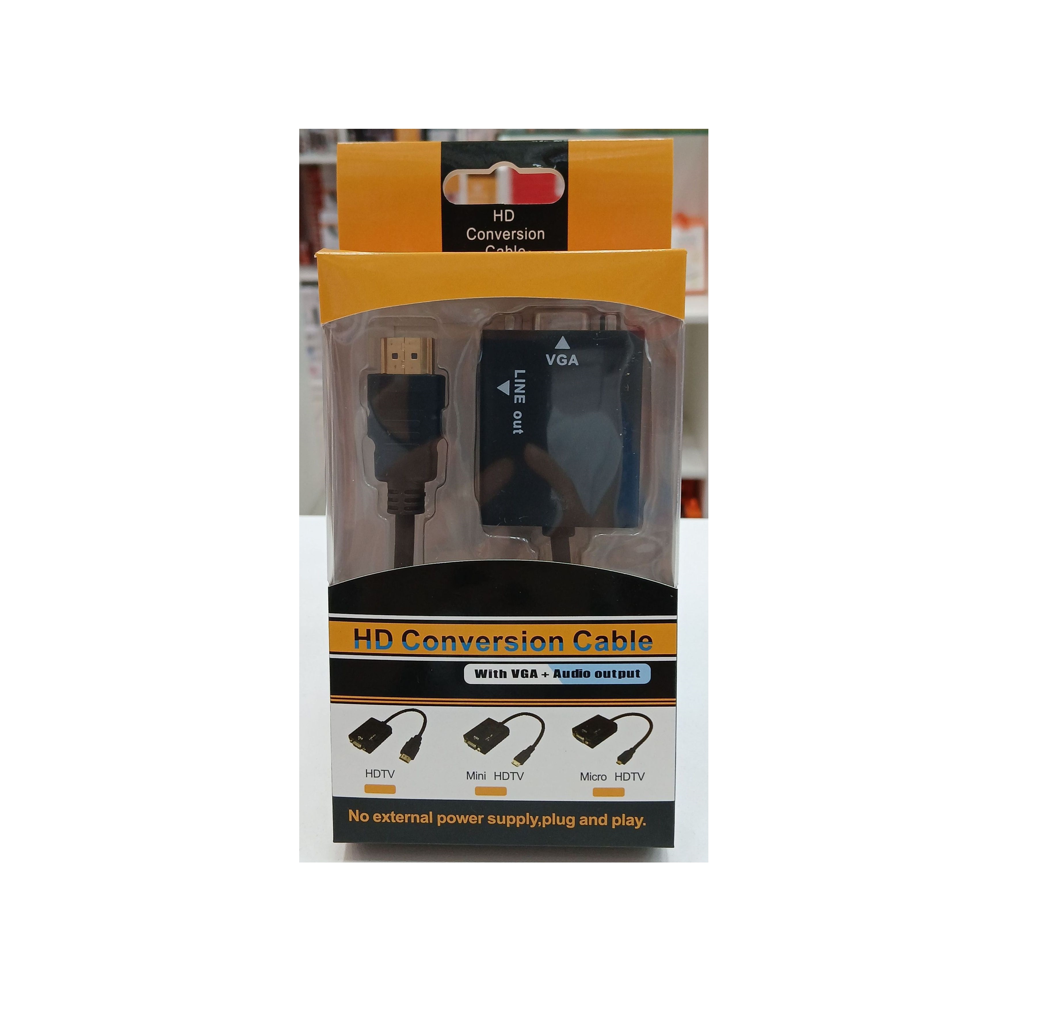 Adaptador Conversor HDTV para VGA