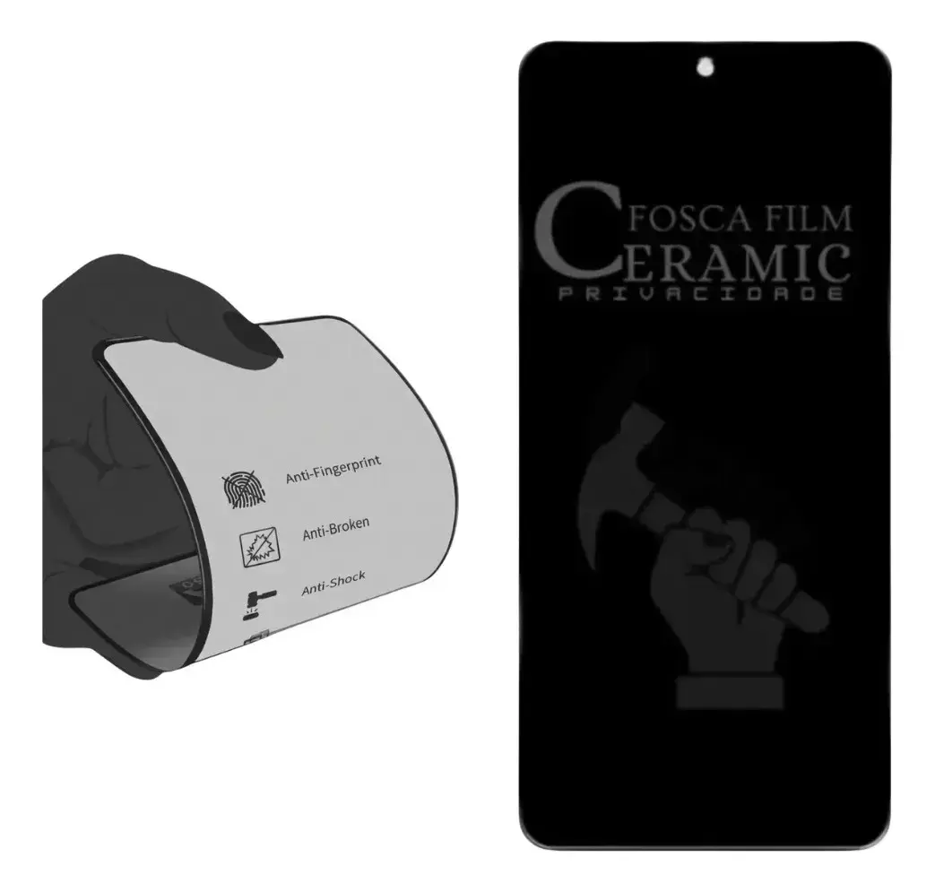Película Redmi 12C Ceramica Fosca Privacidade