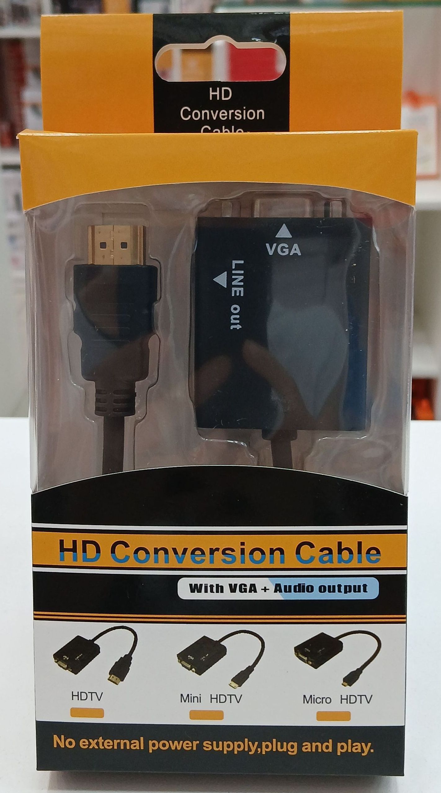 Adaptador Conversor HDTV para VGA